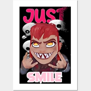 The magic smile of Nimona Posters and Art